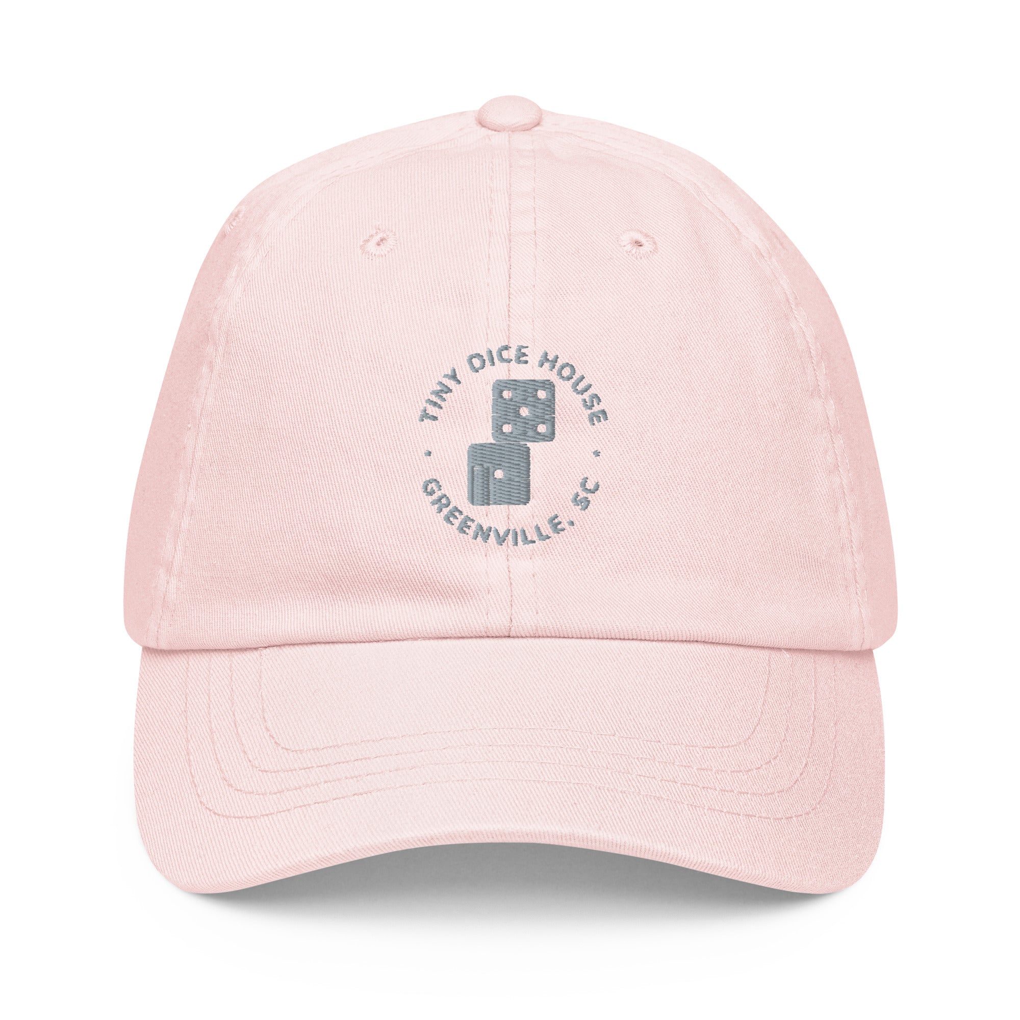 Tiny Dice House Pastel baseball hat
