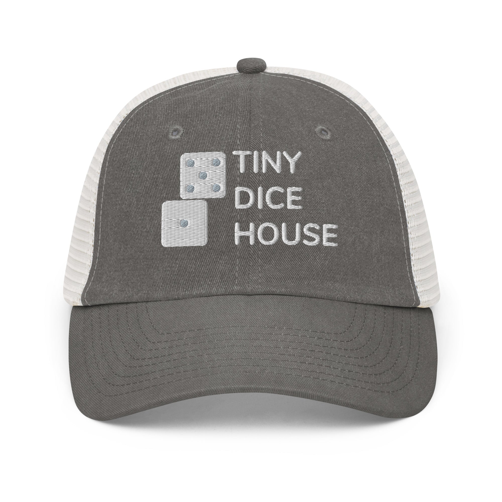 Tiny Dice House Retro Pigment-dyed cap