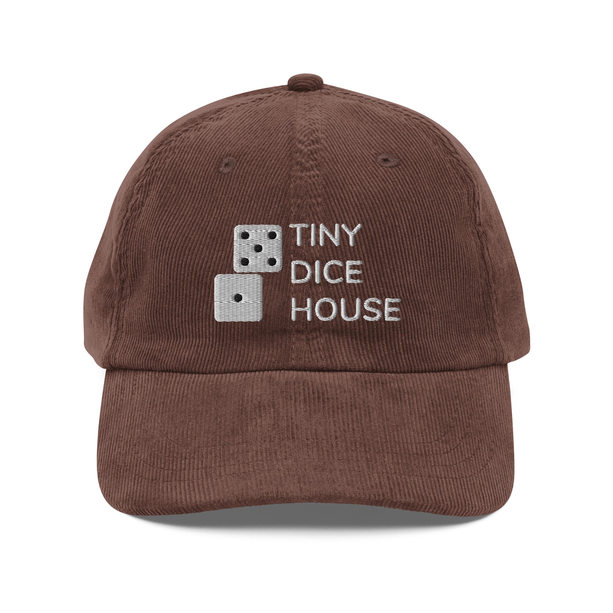 Tiny Dice House Vintage Corduroy Cap