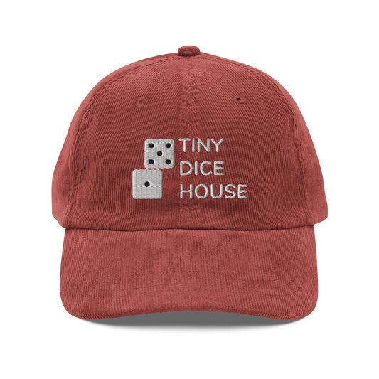 Tiny Dice House Vintage Corduroy Cap