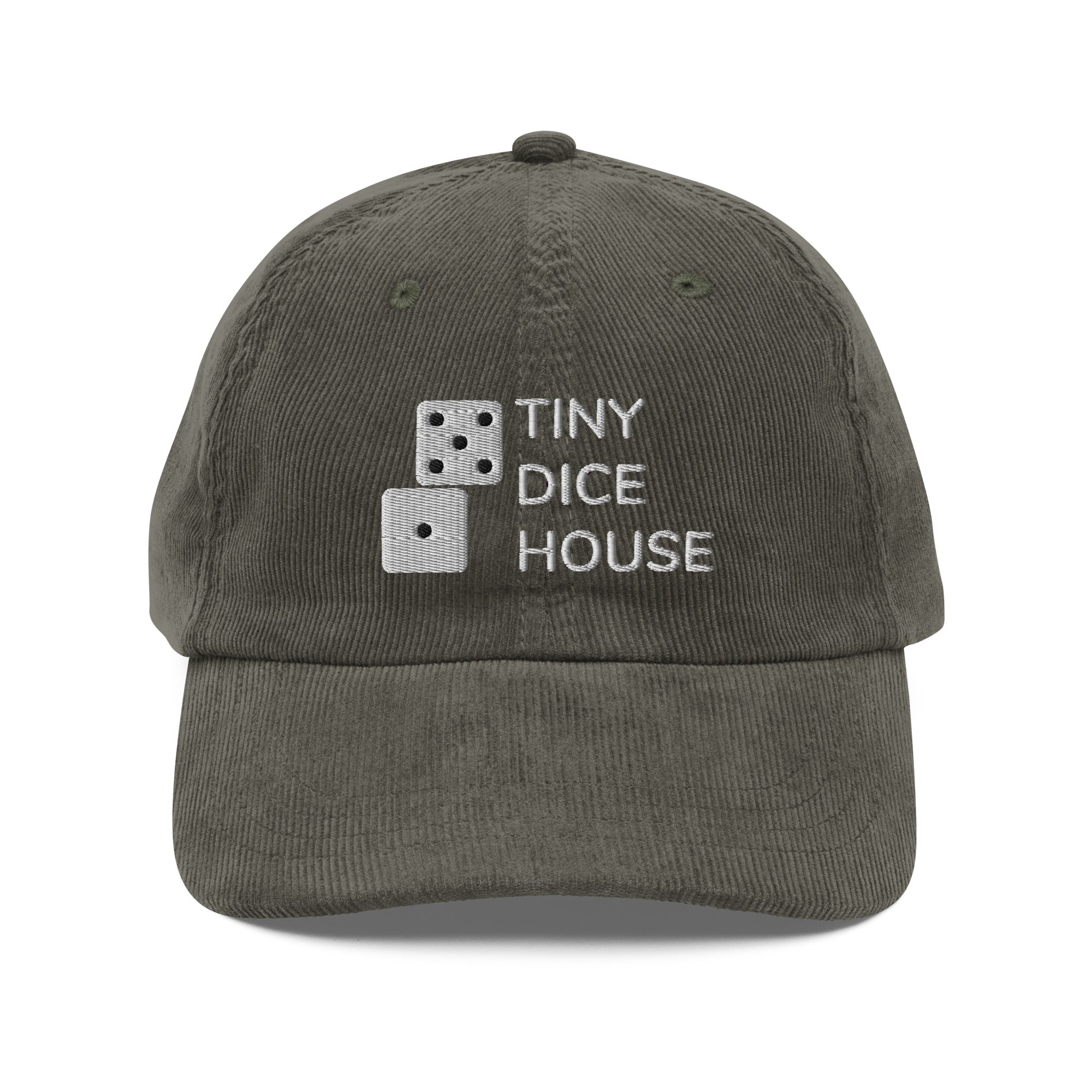 Tiny Dice House Vintage Corduroy Cap