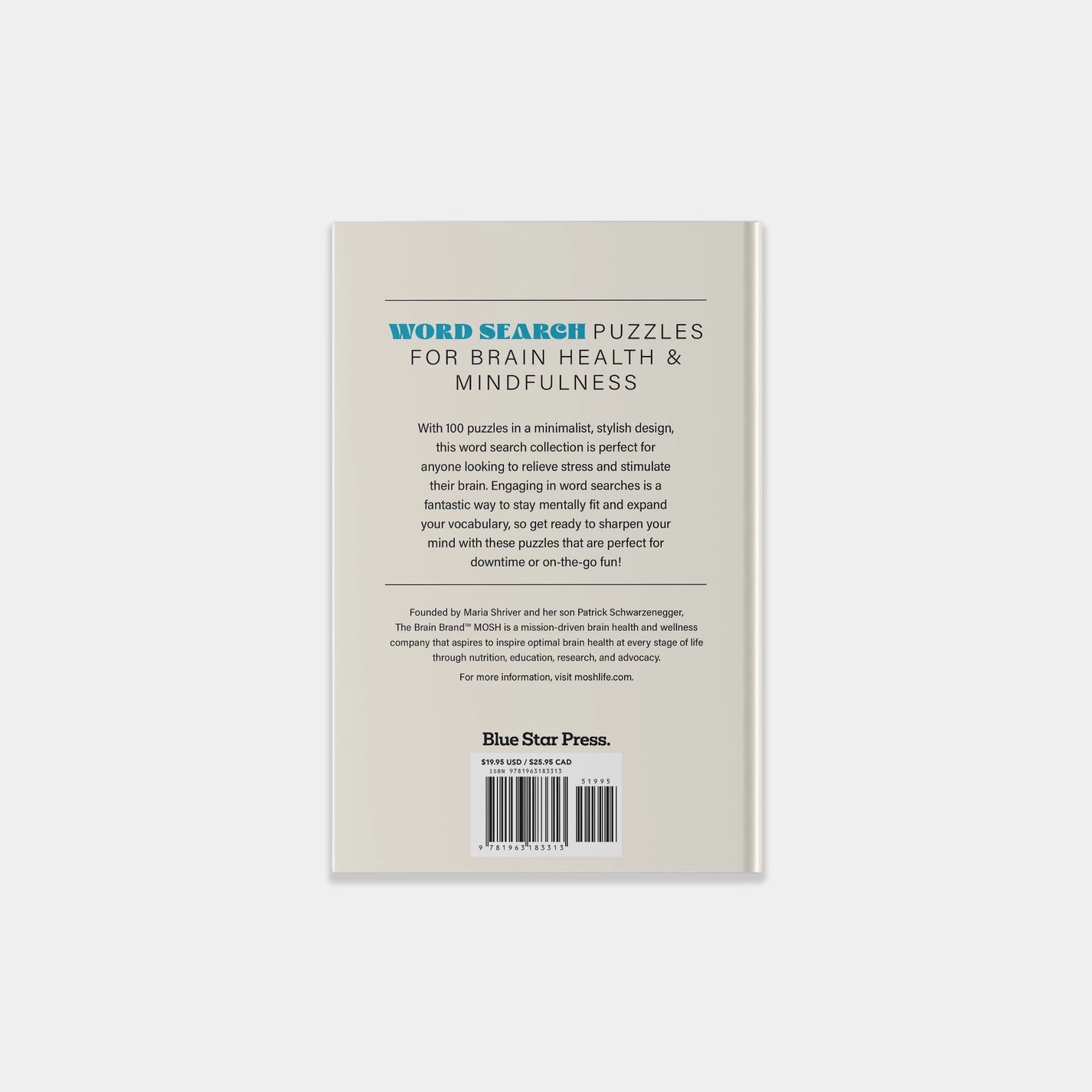 Word Search Puzzle Book - Hardcover (100 Puzzles)