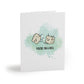 You're on a Roll Greeting Card | Tiny Dice Buddies