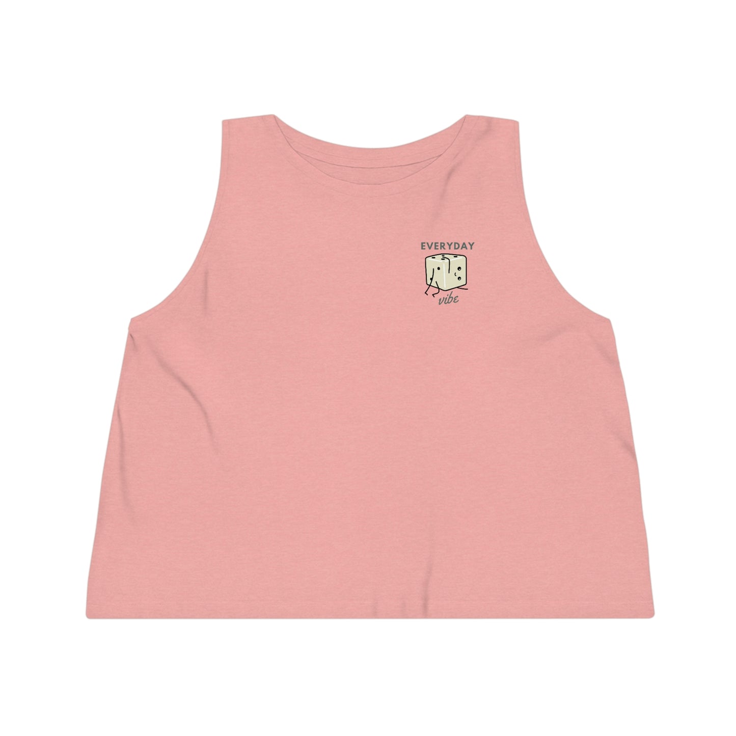 Everyday Vibe Tiny Dice Buddies Women's Cropped Tank Top