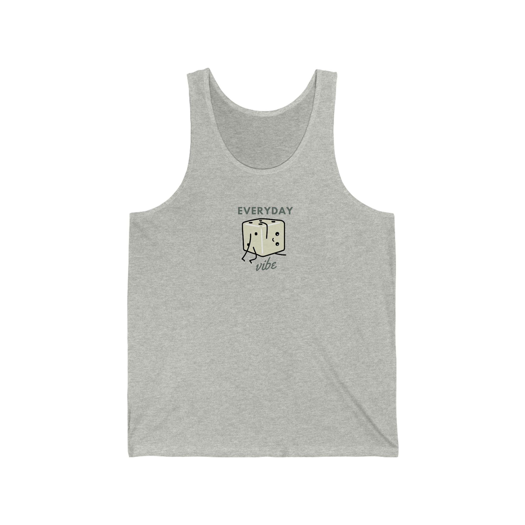 Everyday Vibe Tiny Dice Buddies Unisex Jersey Tank