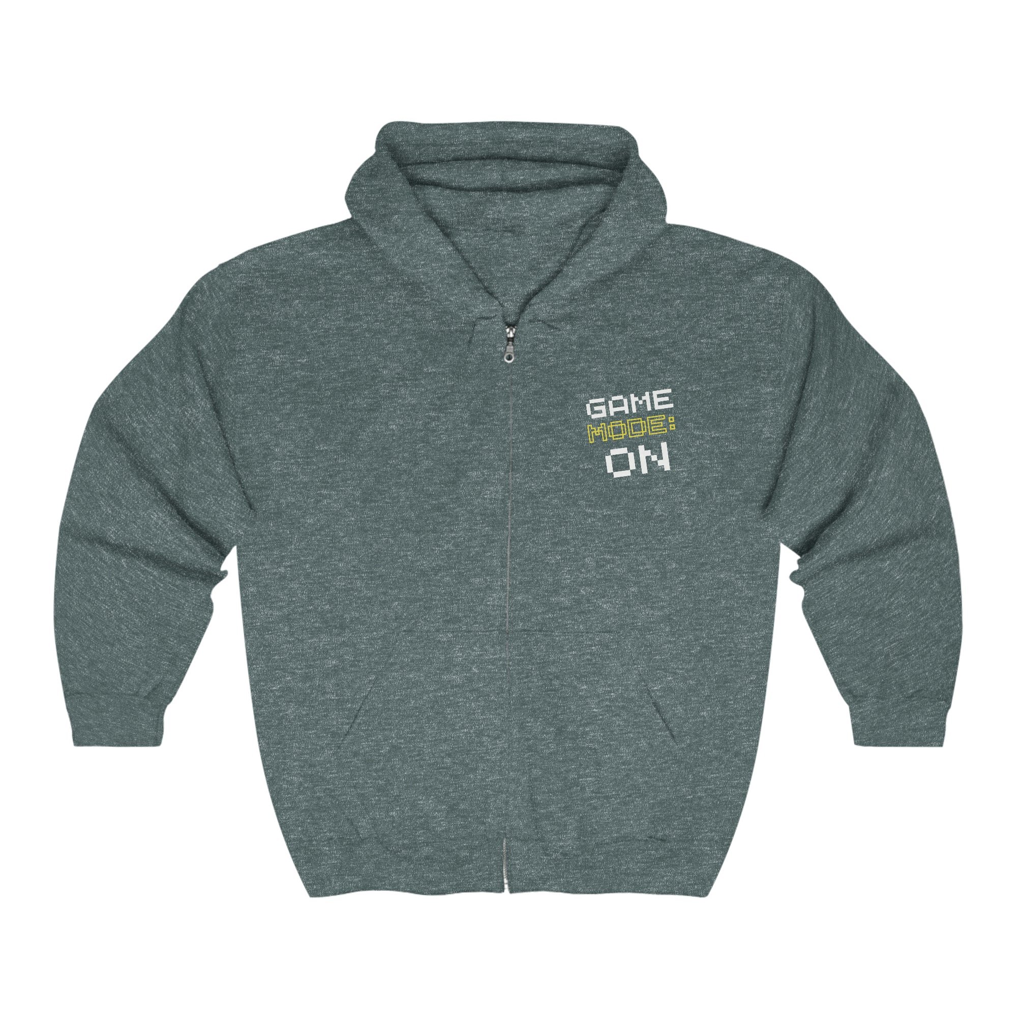 Game Mode: On Zip Up Hoodie | Unisex Heavy Blend™ Full Zip Hooded Sweatshirt