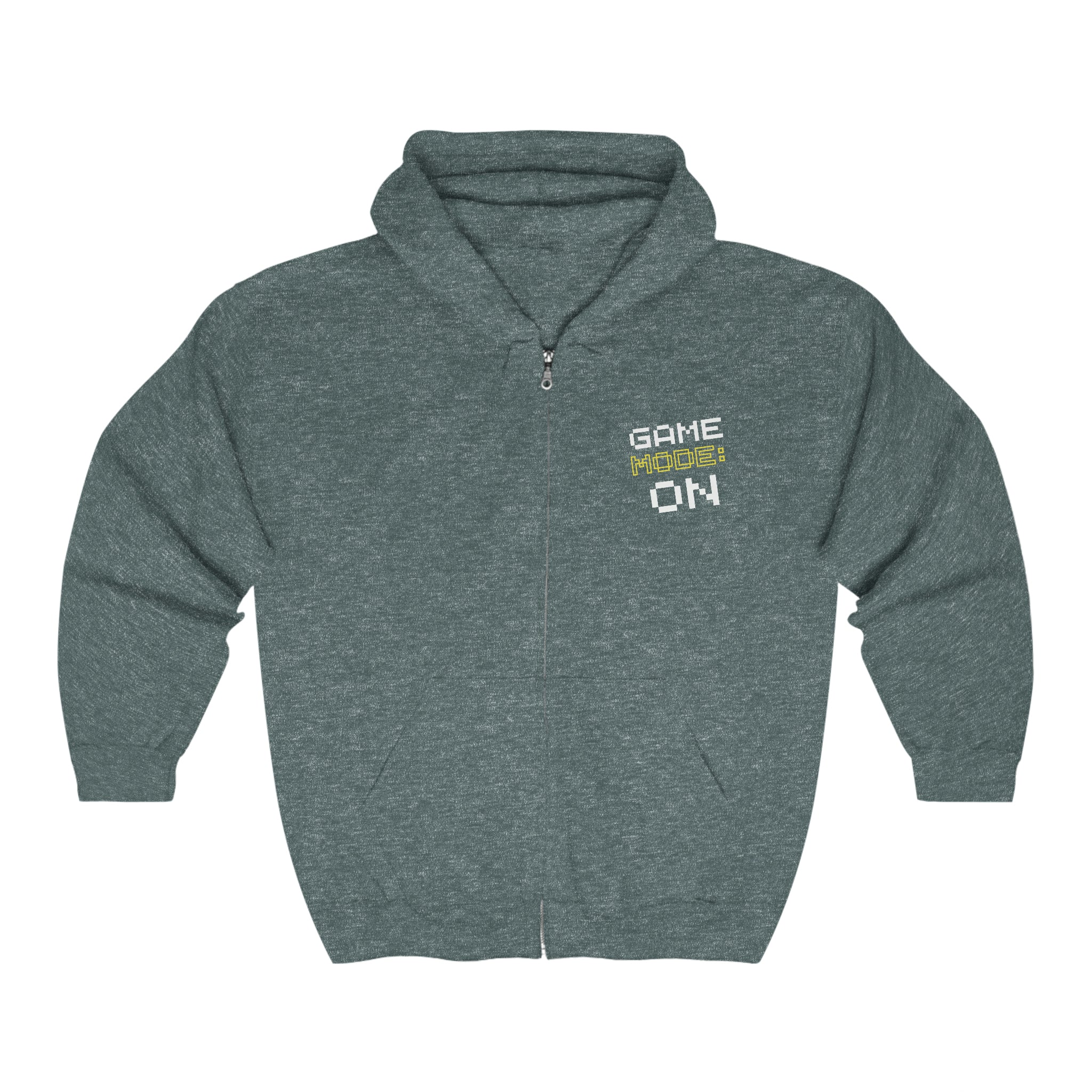Game Mode: On Zip Up Hoodie | Unisex Heavy Blend™ Full Zip Hooded Sweatshirt