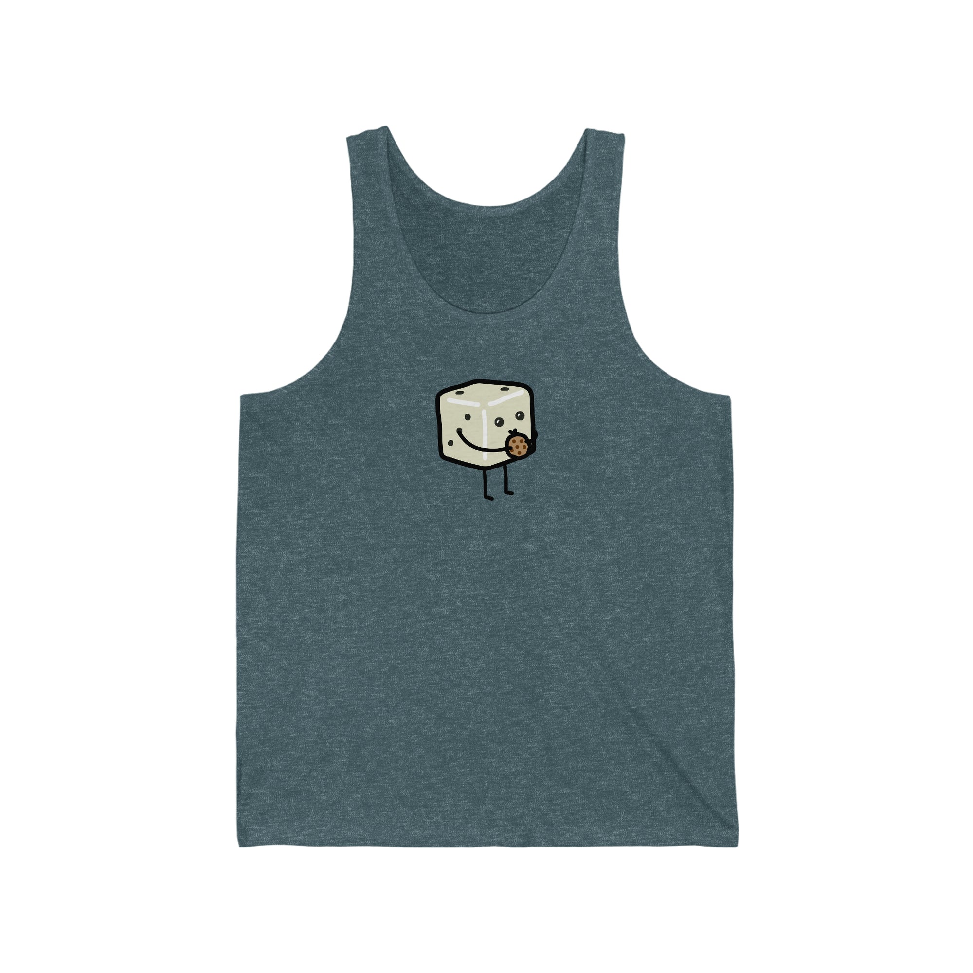 Cookie Tiny Dice Buddies Unisex Jersey Tank