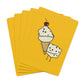 Dice Cream Playing Cards | Punny Tiny Dice House Board Game Poker Cards