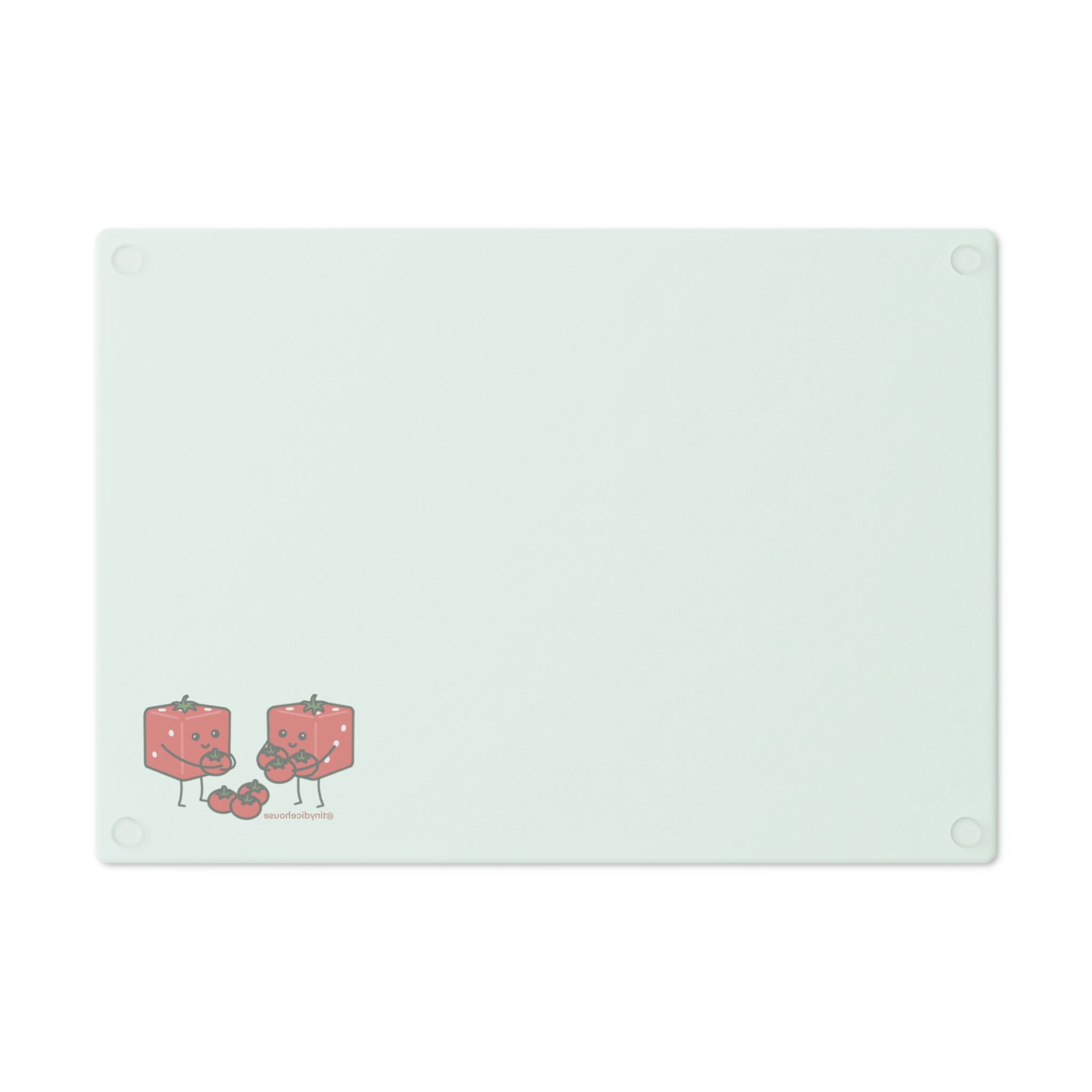 Diced Tomatoes Cutting Board | Punny Dice Kitchen Tools | Tiny Dice Buddies