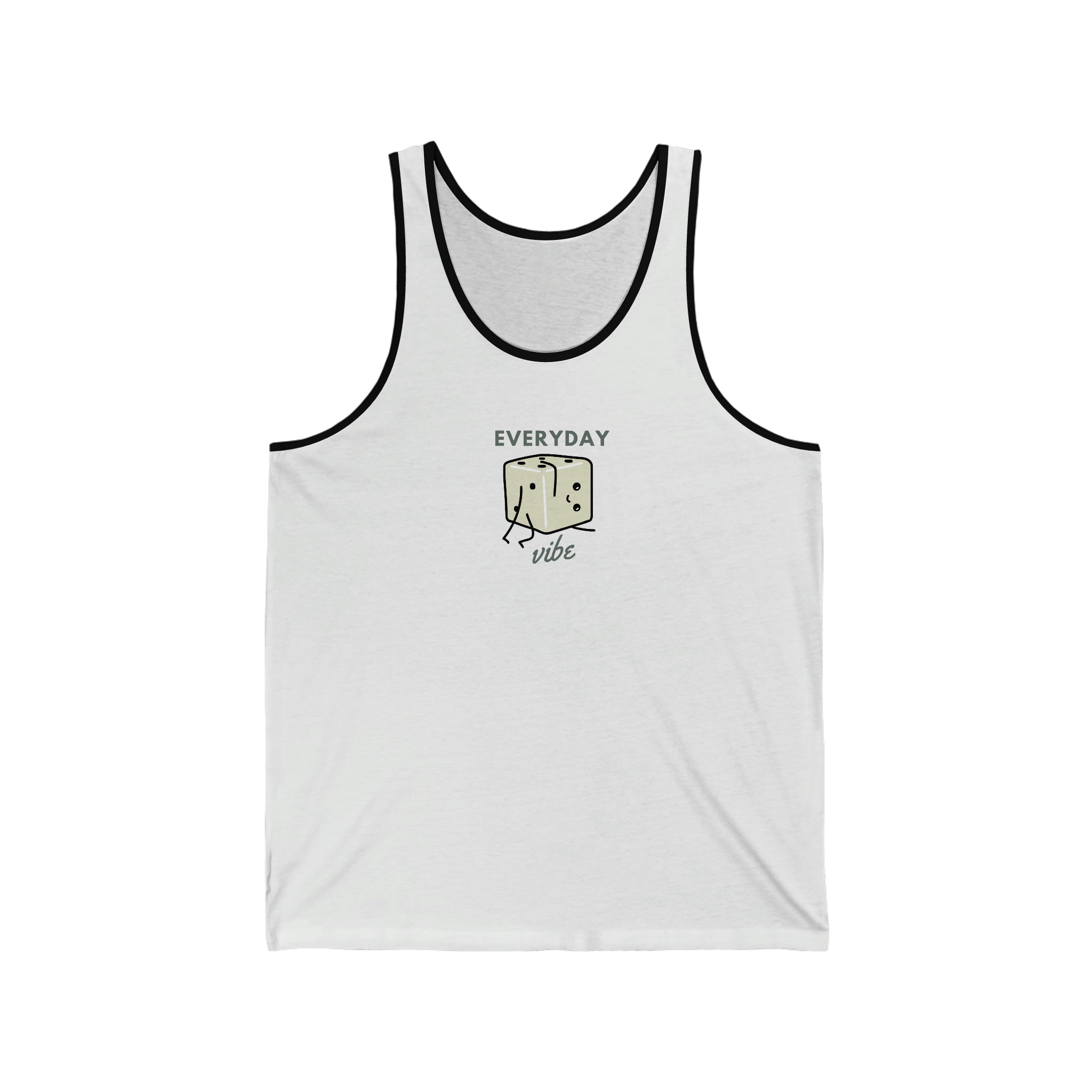 Everyday Vibe Tiny Dice Buddies Unisex Jersey Tank