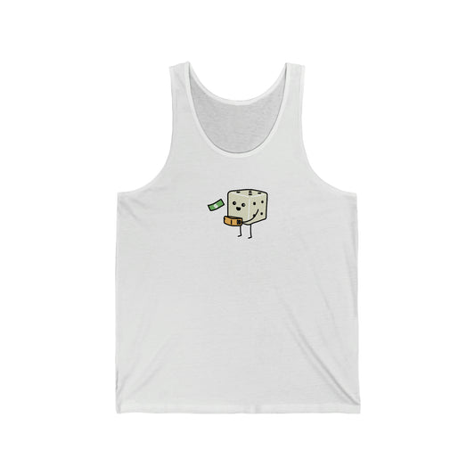 Paycheck Tiny Dice Buddies Unisex Jersey Tank