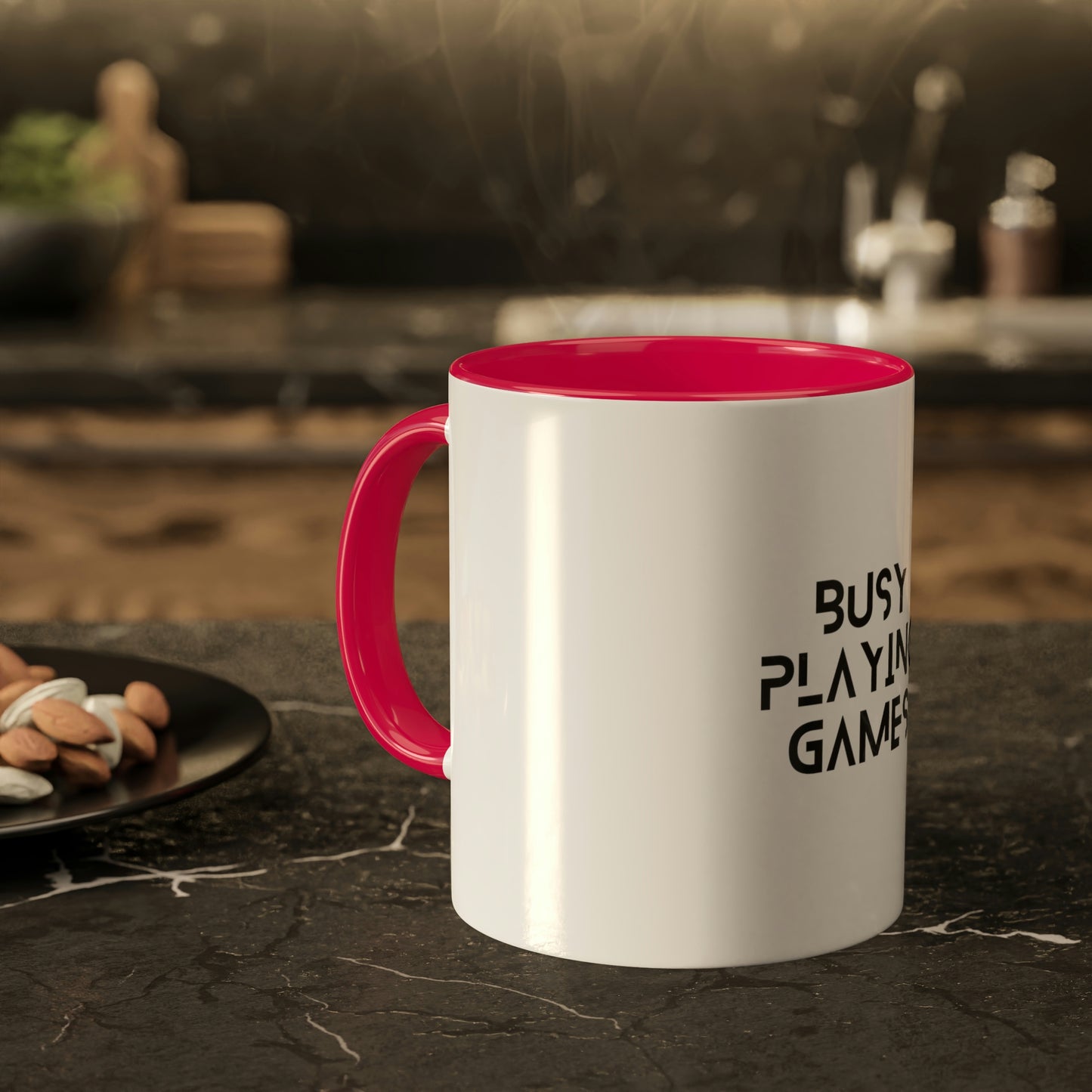 Busy Playing Games Mug | Colorful Board Game Mugs (11oz)