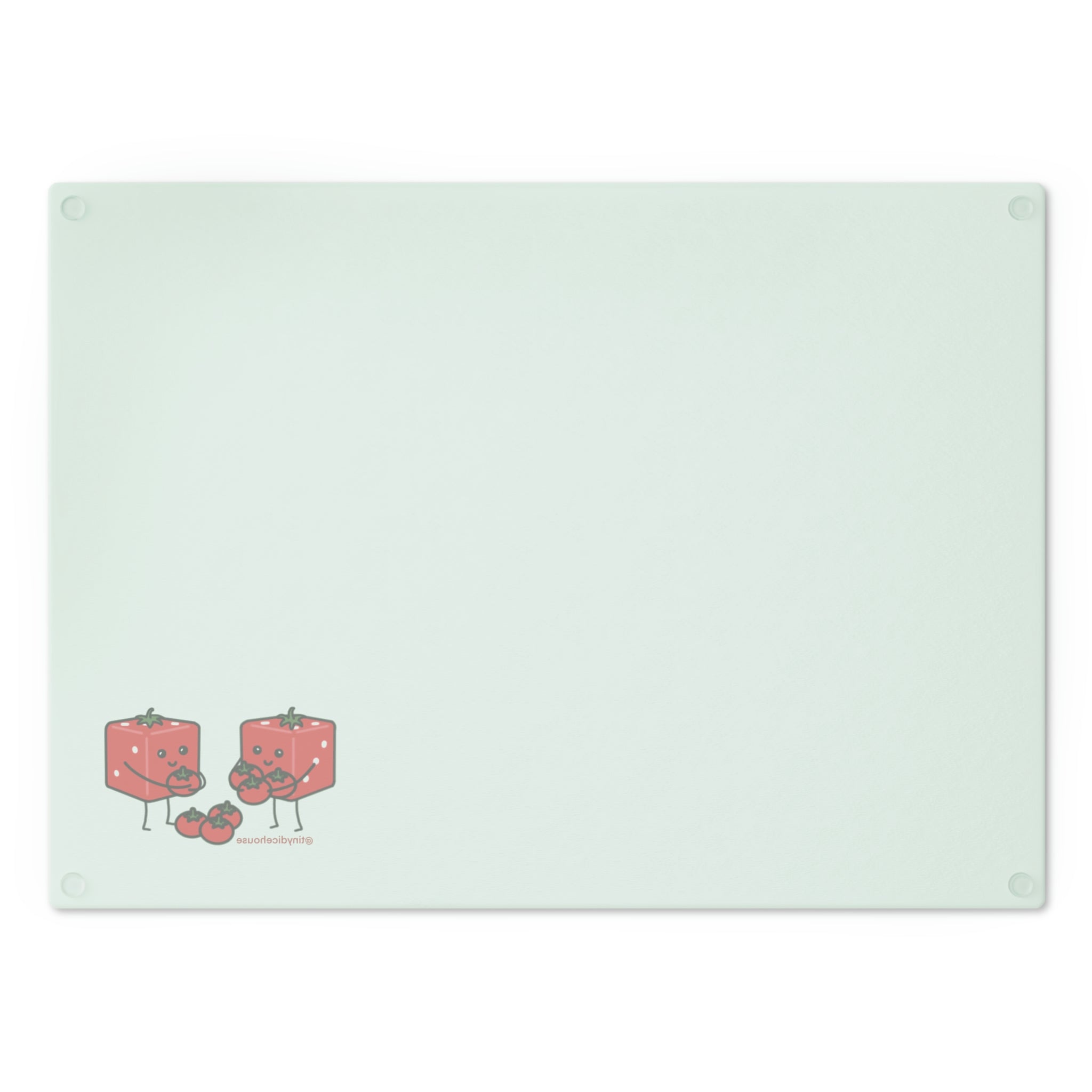 Diced Tomatoes Cutting Board | Punny Dice Kitchen Tools | Tiny Dice Buddies