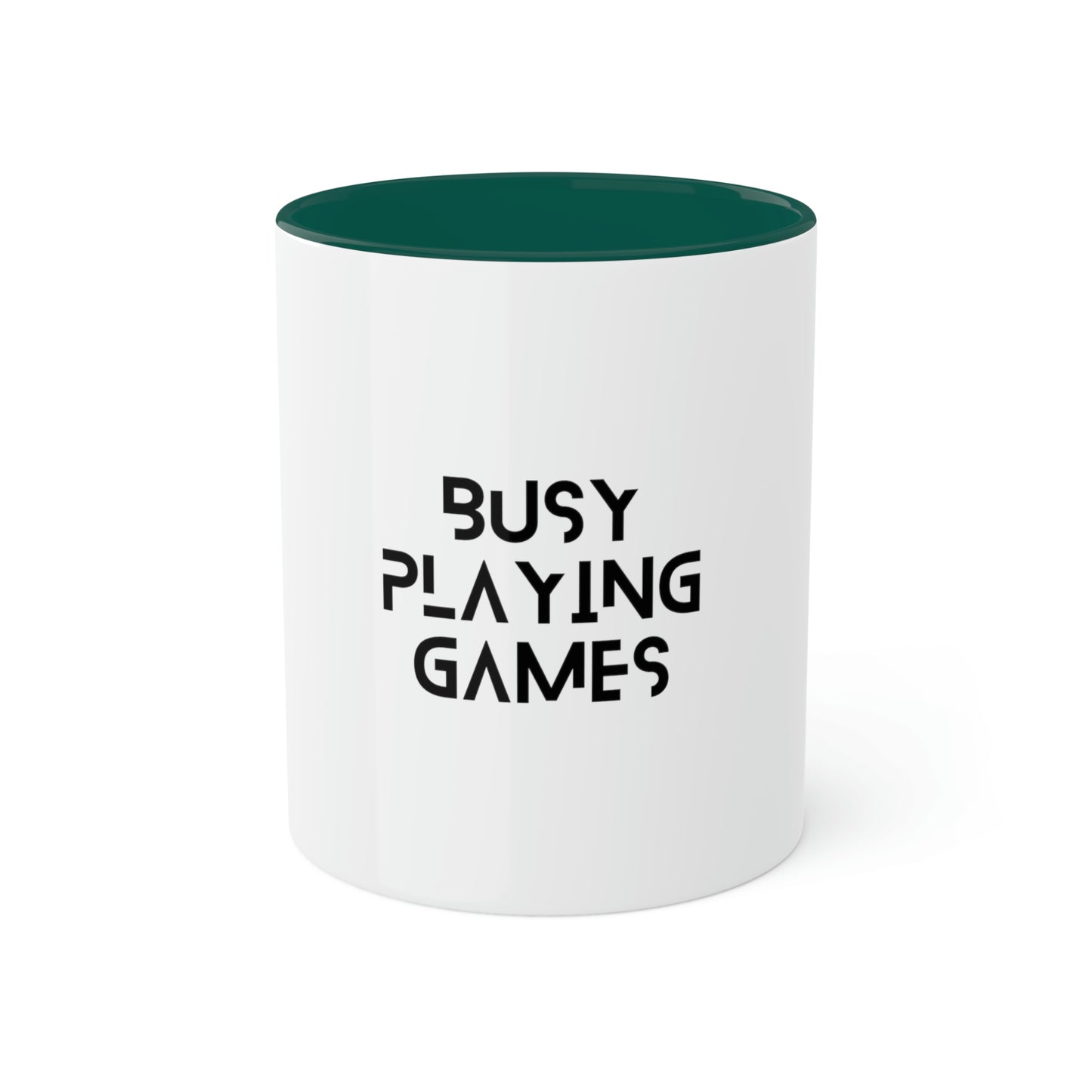 Busy Playing Games Mug | Colorful Board Game Mugs (11oz)