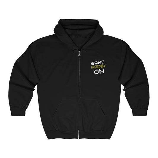 Game Mode: On Zip Up Hoodie | Unisex Heavy Blend™ Full Zip Hooded Sweatshirt