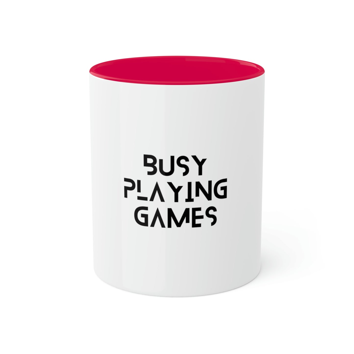 Busy Playing Games Mug | Colorful Board Game Mugs (11oz)