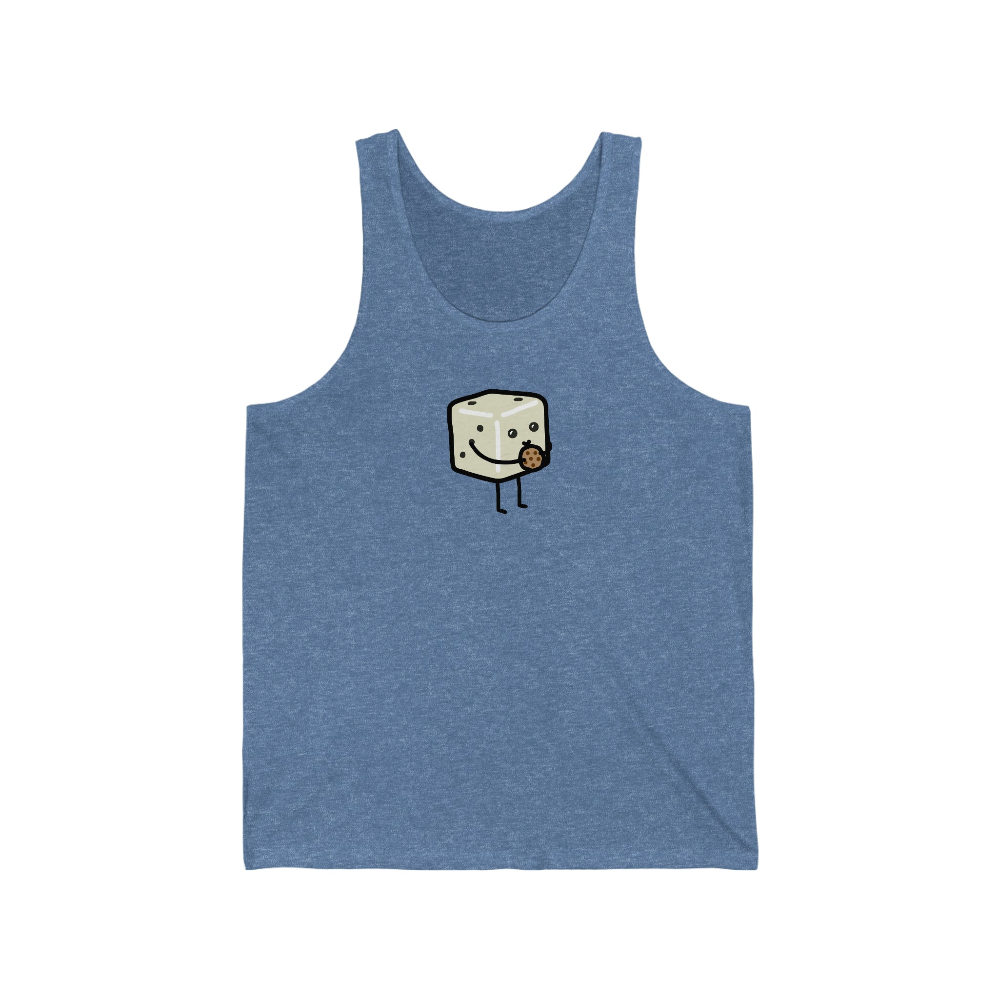 Cookie Tiny Dice Buddies Unisex Jersey Tank