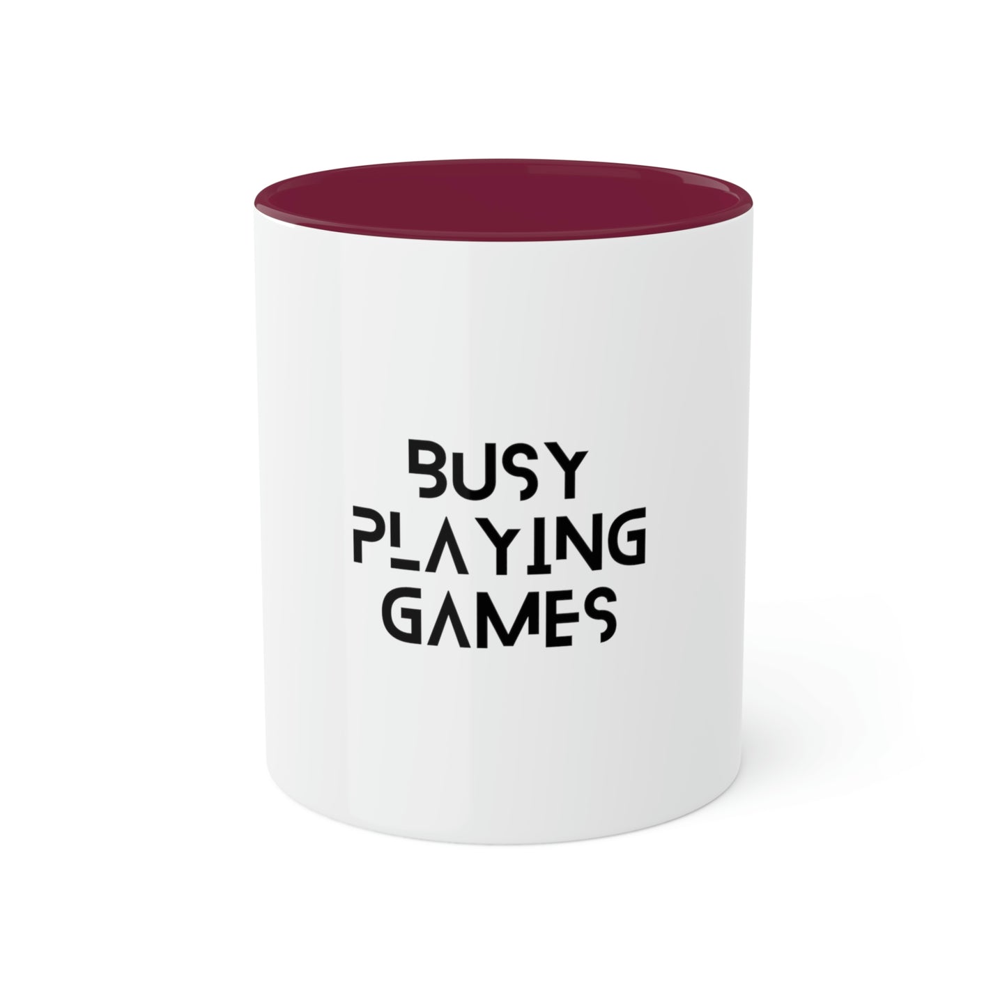 Busy Playing Games Mug | Colorful Board Game Mugs (11oz)