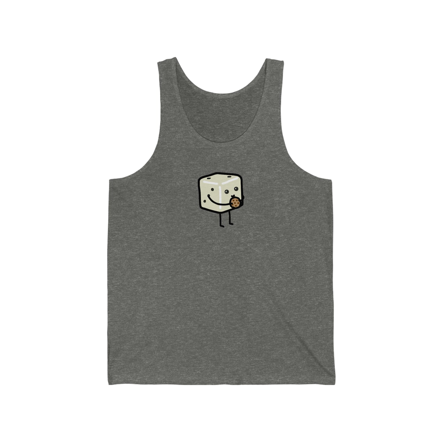 Cookie Tiny Dice Buddies Unisex Jersey Tank