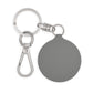 Roll With It Keyring Tag | Punny Dice Keychain